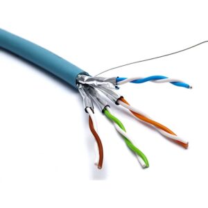 Bobina cable Cat.6A U/FTP LSOH 500 m Azul hielo DCA Excel