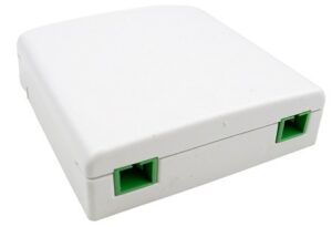 Roseta de fibra óptica con 2 SC simplex