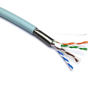 Cable Cat.6A UTP 500 m azul LSOH DCA hielo Excel