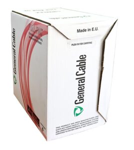 Bobina Cat.6 UTP 305 m DCA blanco General Cable