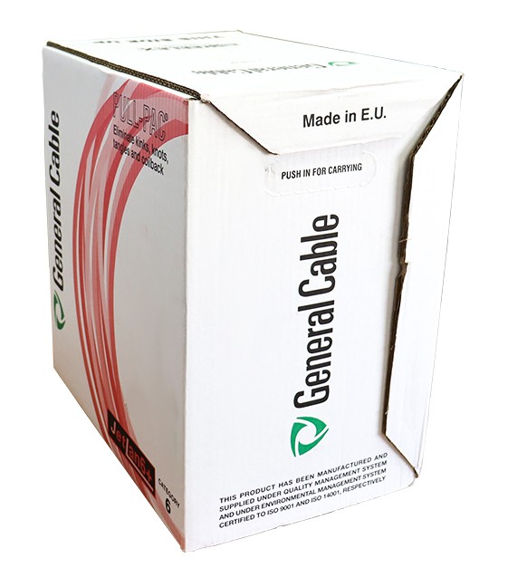 Bobina Cat.6 UTP 305 m DCA blanco General Cable