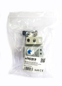 Termostato analógico carril DIN con soporte para rack 19"