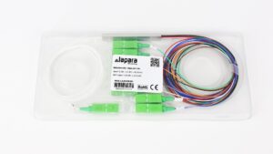 Splitter fibra óptica SM 1X SC APC a 8 X SC APC