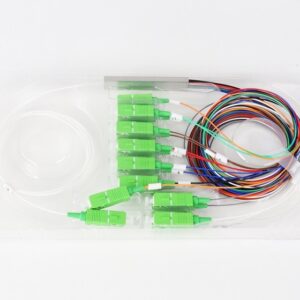 Splitter fibra óptica SM 1X SC APC a 16 X SC APC