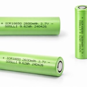 Batería de litio recargable 2600mAh y 3.7V