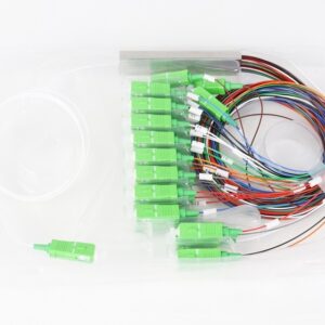 Splitter fibra óptica SM 1X SC APC a 32 X SC APC