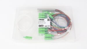 Splitter fibra óptica SM 1X SC APC a 32 X SC APC