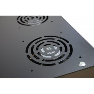 Unidad ventilacion rack 4 ventiladores con termostato digital
