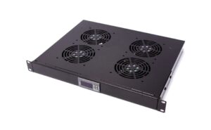 Unidad ventilacion rack 4 ventiladores con termostato digital