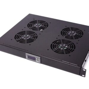 Unidad ventilacion rack 4 ventiladores con termostato digital