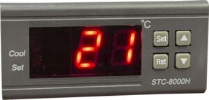 Unidad ventilacion rack 4 ventiladores con termostato digital