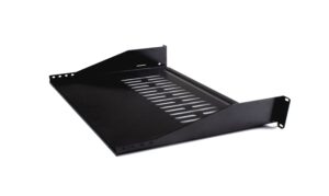 Bandeja rack 19" 300 mm 1U fijación frontal Lapara Networking