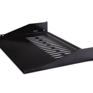 Bandeja rack 19" 300 mm 1U fijación frontal Lapara Networking