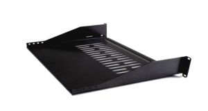 Bandeja rack 19" 380 mm 1U fijación frontal Lapara Networking