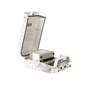 Caja de fibra óptica exterior IP-65 para 16 adaptadores SC simplex / LC dúplex