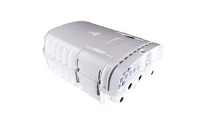 Caja de fibra óptica exterior IP-65 para 16 adaptadores SC simplex / LC dúplex