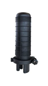 Caja empalme torpedo fibra óptica IP-68 24 fusiones