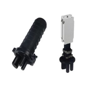 Caja empalme torpedo fibra óptica IP-68 24 fusiones