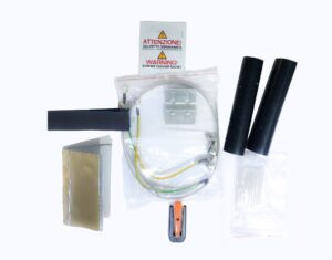 Caja empalme torpedo fibra óptica IP-68 24 fusiones