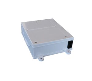 Caja empalme de fibra óptica con splitter PLC 1x8 SC Simplex