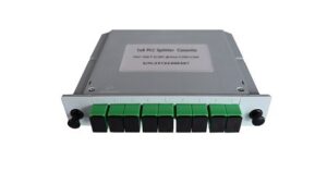 Splitter fibra óptica en cassette SC APC