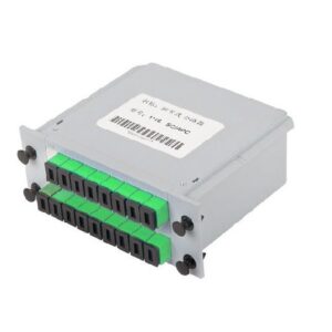 Splitter fibra óptica en cassette SC APC