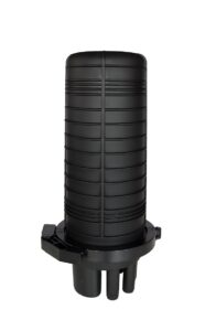 Caja empalme torpedo fibra óptica IP-68 144 fusiones