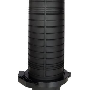 Caja empalme torpedo fibra óptica IP-68 144 fusiones