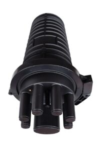 Caja empalme torpedo fibra óptica IP-68 144 fusiones
