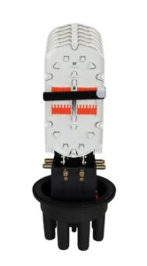 Caja empalme torpedo fibra óptica IP-68 144 fusiones