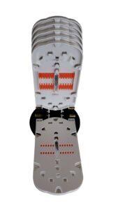 Caja empalme torpedo fibra óptica IP-68 144 fusiones