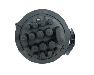 Caja empalme torpedo fibra óptica IP-68 288 fusiones