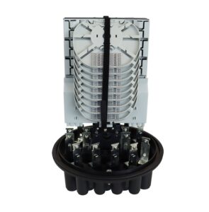 Caja empalme torpedo fibra óptica IP-68 288 fusiones