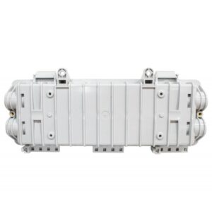 Caja empalme de fibra óptica exterior IP68 para 128 fusiones