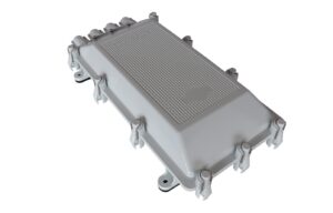Caja empalme de fibra óptica exterior IP68 para 256 fusiones