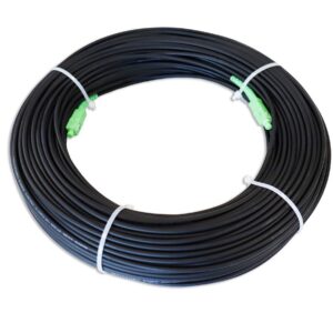 Cable fibra óptica SC acometida FTTX reforzado APC