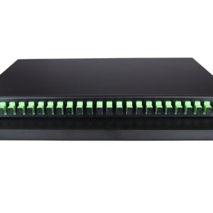 Bandeja fibra óptica extraíble 19" con 24 pigtail SC APC (incl. 2 casetes)