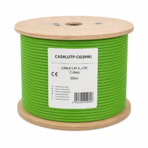 Cable Cat.6 U/UTP 305 m verde
