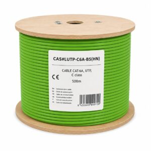 Cable Cat.6A UTP 500 m verde