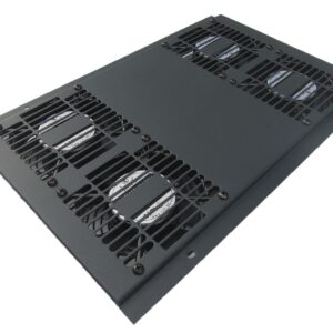 Unidad ventilación rack cuatro ventiladores bajo ruido