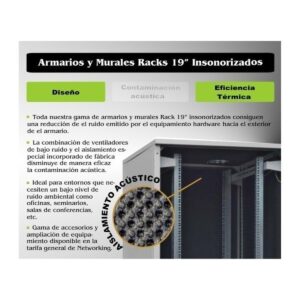 Rack mural Insonorizado Acustico