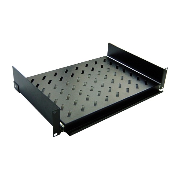 Bandeja extraible 2U rack 19 F300 fijación frontal