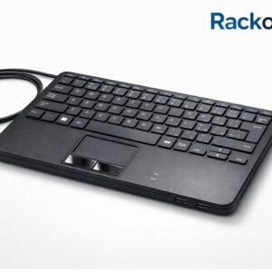 Teclado USB Touchpad para rack