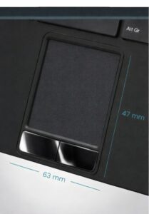 Teclado USB Touchpad para rack