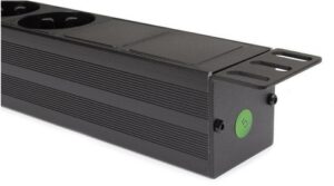 Regleta rack 19" 16A 8x schuko con interruptor Lapara Networking
