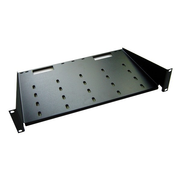 Bandeja 19" fija 300 mm rack fijación frontal
