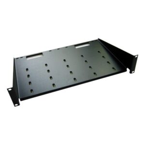 Bandeja 19" fija 400 mm rack fijación frontal