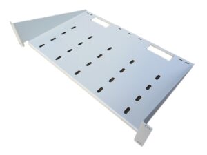 Bandeja 19" fija 400 mm rack fijación frontal