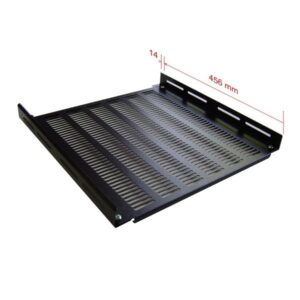 Bandeja rack 19" 456 mm para rack fondo 600