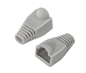 Capuchón protector RJ45 Cat.5E / Cat.6 6,5 mm Lapara Networking (25 Unds)